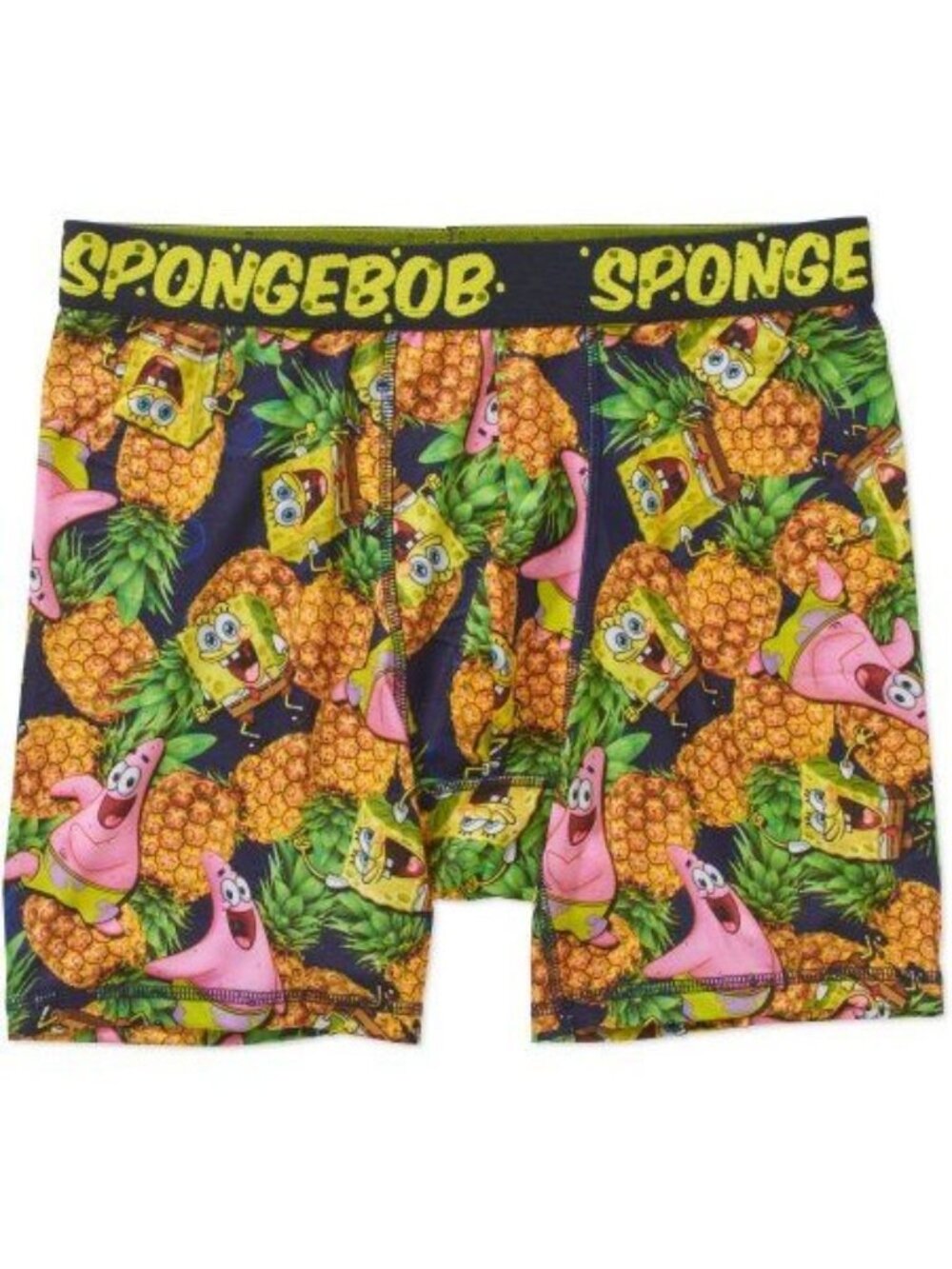 SpongeBob SquarePants Boxer Briefs S 28 - 30 Pineapple & Patrick Print NEW